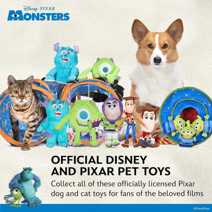Disney for Pets Pixar’s Monsters, Inc. Rope Pet Toy, 12in Pixar Dog Toys | Rope Tug Toy for Dogs Inspired by Mike and Sulley from Pixar’s Monsters, Inc.