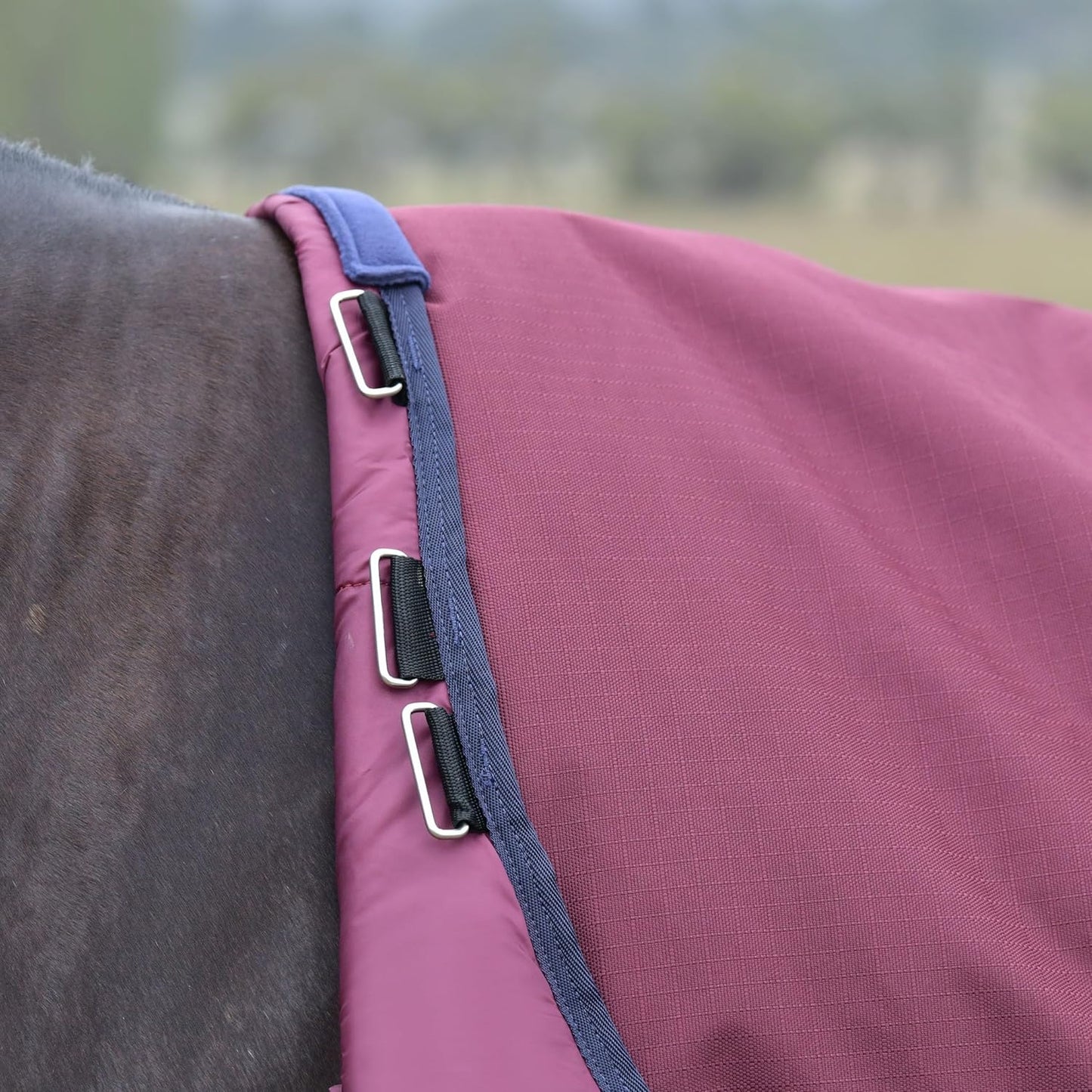 WeatherBeeta ComFiTec Essential Turnout 0g, Burgundy/Navy, 75"