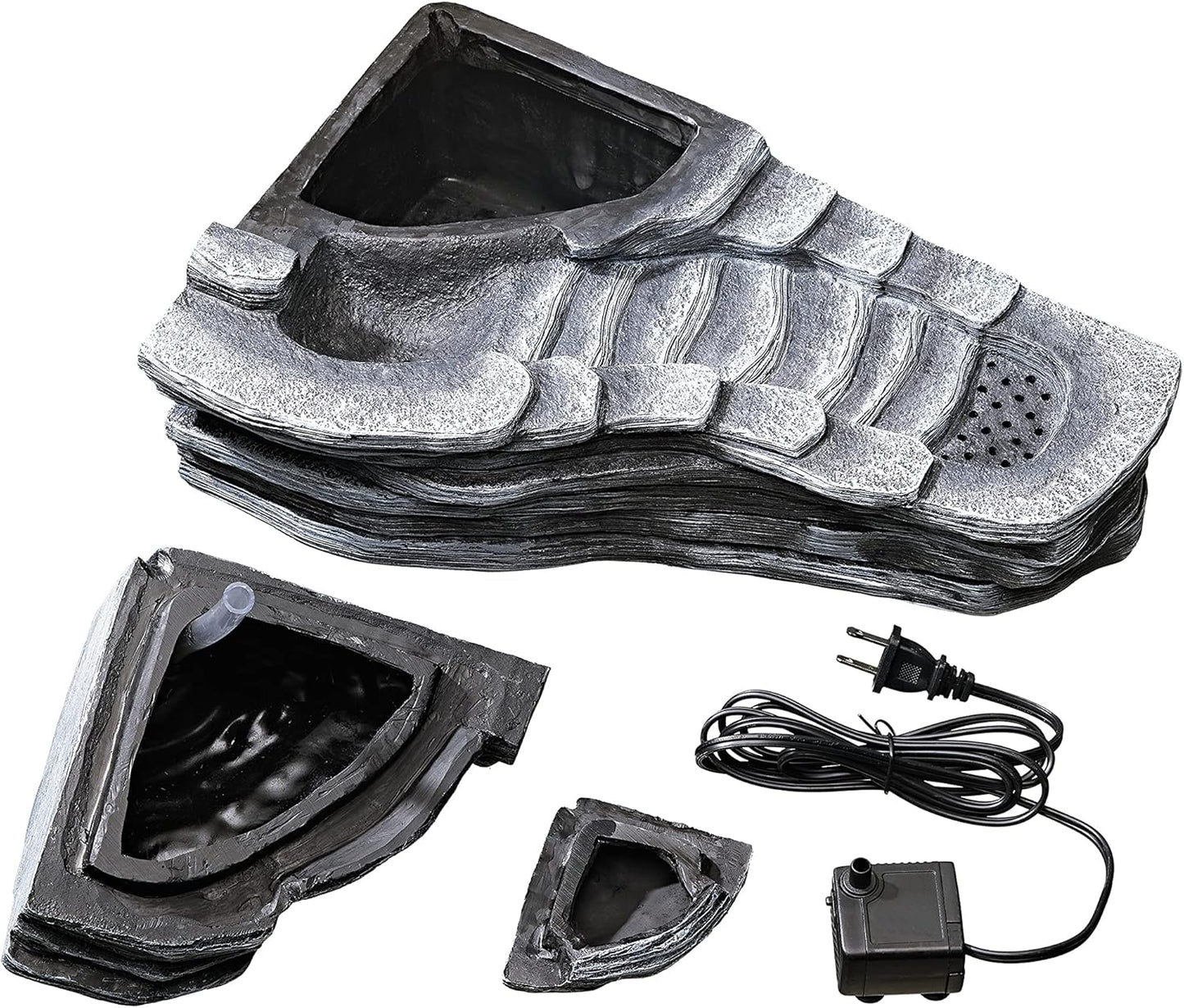 Zilla Pet Reptile Terrarium Waterfall Décor, Large