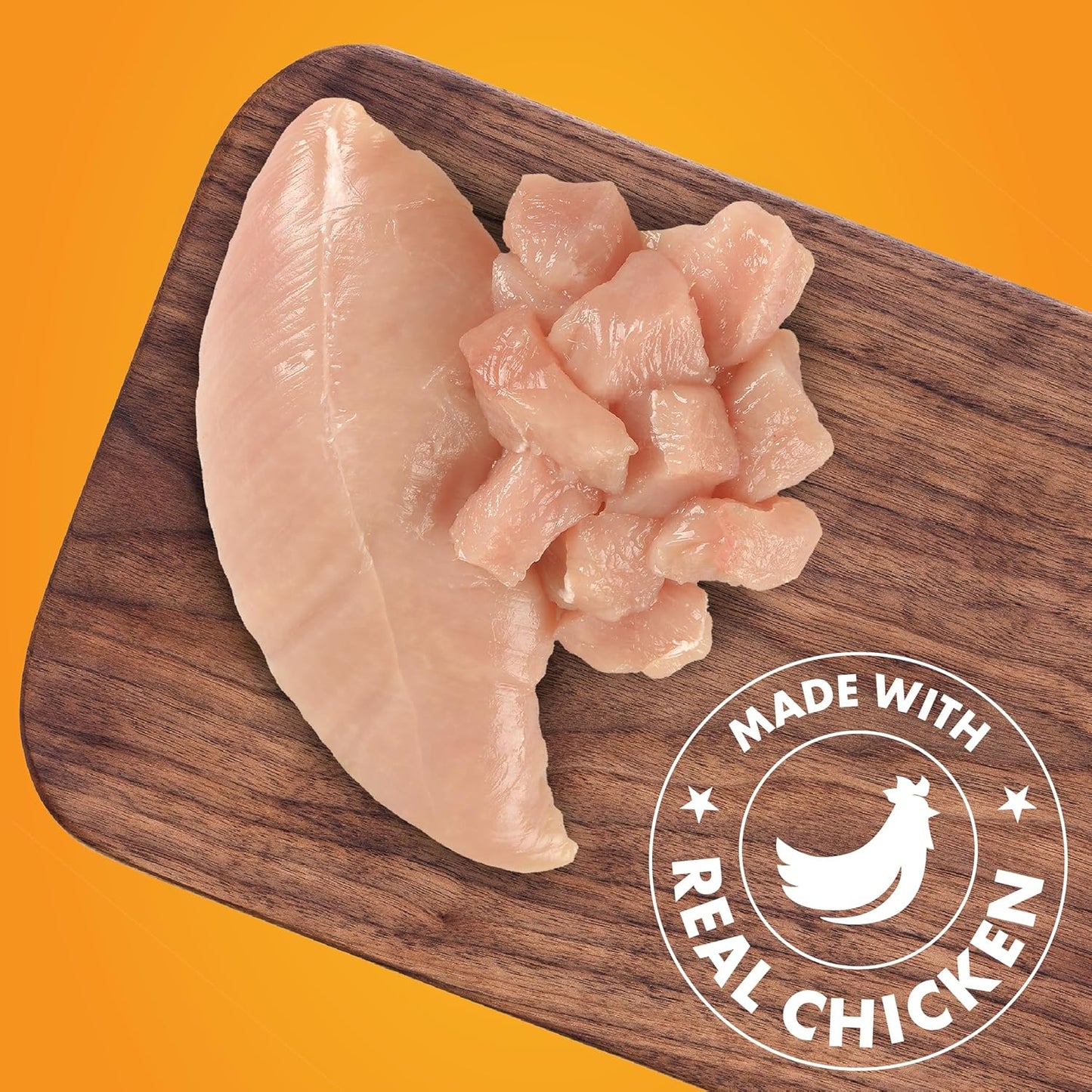 Pur Luv Chicken Jerky Dog Treats, Made with 100% Real Chicken Breast, 16 Ounces, Healthy, Easily Digestible, Long-Lasting, High Protein, Satisfies Dog's Urge to Chew