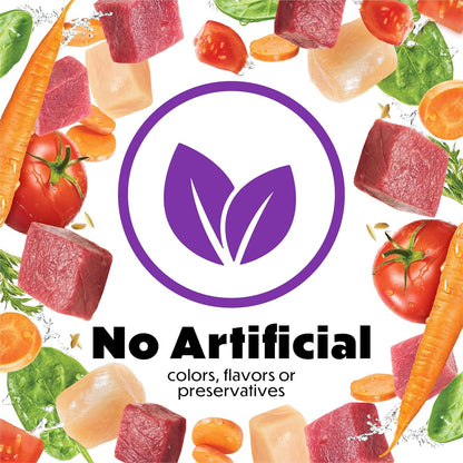 Purina Beneful Medleys Wet Dog Food Variety Pack with Tuscan, Romana, and Mediterranean Style Dog Food in Dog Gravy, 30 Pack - (Pack of 30) 3 oz. Cans