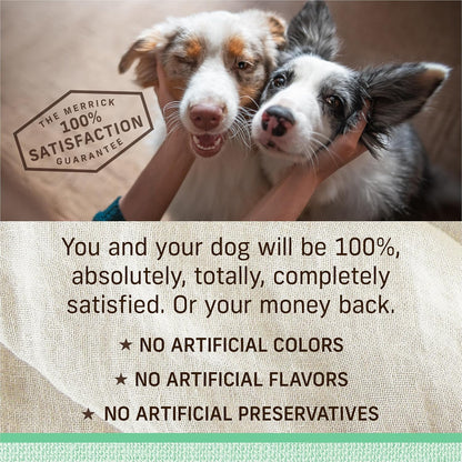 Merrick Lil’ Plates Premium Grain Free Senior Dry Dog Food For Small Dogs, Real Chicken, Sweet Potato Kibble - 4.0 lb. Bag