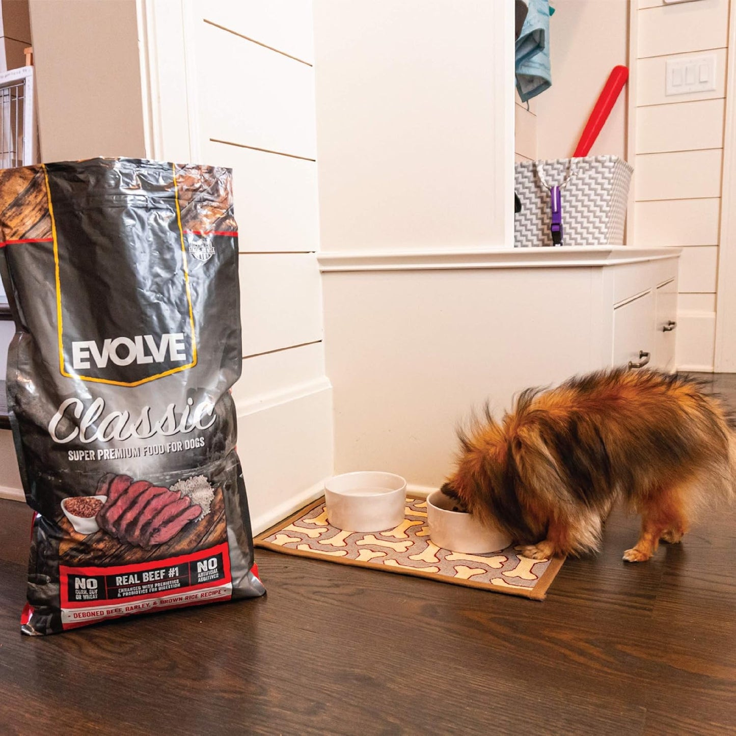 Evolve Pet Food Classics Deboned Beef, Barley and Bison Recipe Dog Food, 3.5-pounds