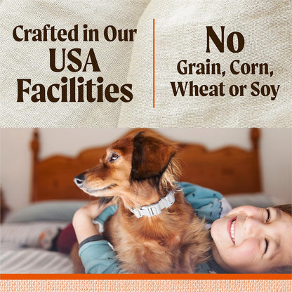 Merrick Lil’ Plates Premium Grain Free Dry Dog Food For Small Dogs, Real Texas Beef And Sweet Potato Kibble - 4.0 lb. Bag