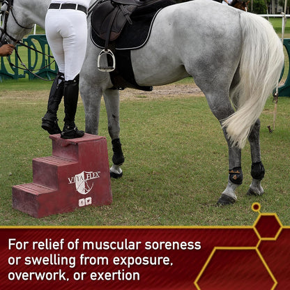 Vita Flex Thermaflex Liniment Gel for Sore Muscles and Joint Relief in Horses 12 Fluid Ounces