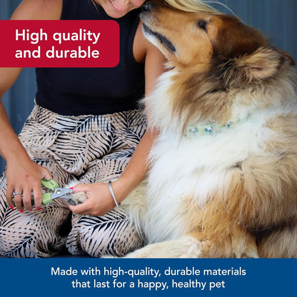 Coastal Pet Safari Professional Dog Nail Trimmer - Dog Nail Clippers for Grooming - Dog Claw Care for Small & Large Dogs - Nail Trimmer - Pet Supplies for Dog Grooming - Standard, 5" x 1.5"