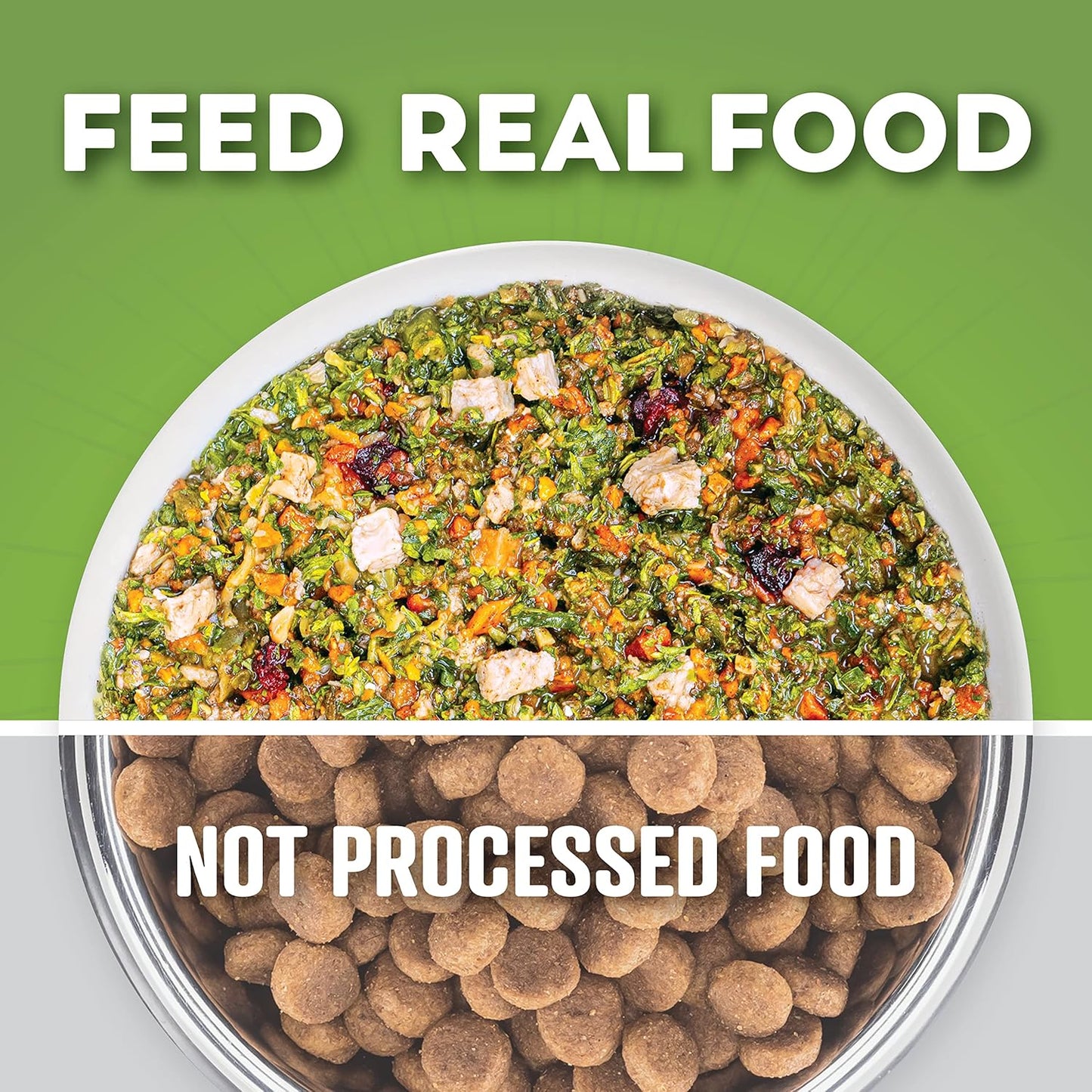 Now Fresh Good Gravy Premium Dry Senior Dog Food with Grass-Fed Beef & Ancient Grains, Healthy Kibble Coated in Bone Broth – Just Add Water to Moisten, Made with Real Red Meat, 3.5 lb Bag