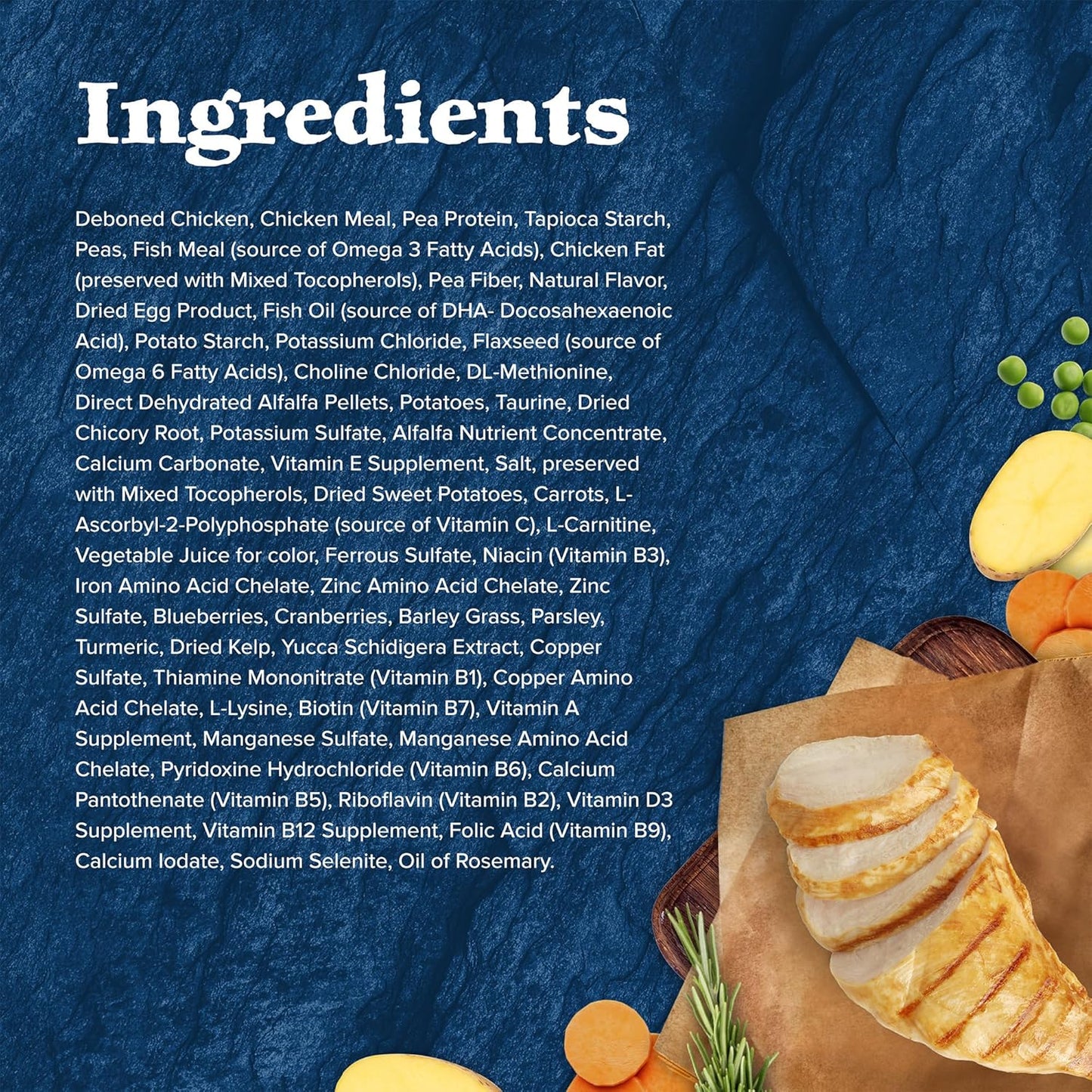 Blue Buffalo Wilderness Natural Mature Dry Cat Food for Cats 7+ Years, High-Protein and Grain-Free Diet, Supports Immune System Health and Energy to Stay Active, Chicken, 5-lb. Bag