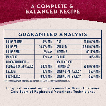 Natural Balance Original Ultra Dry Cat Food, Chicken Meal & Salmon Meal Recipe, Whole Body Health for Kittens to Adult Cats, 6 lb. (Pack of 1)