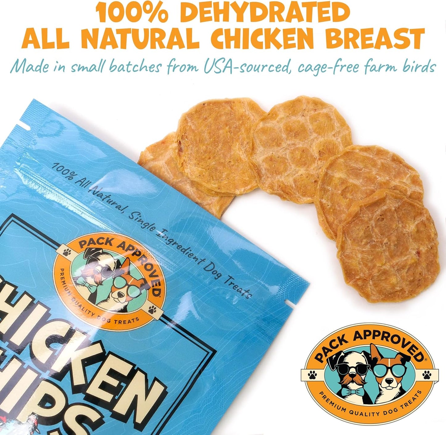 High Protein Single Ingredient Dog Treats Bundle - Chicken Chips & Beef Trachea