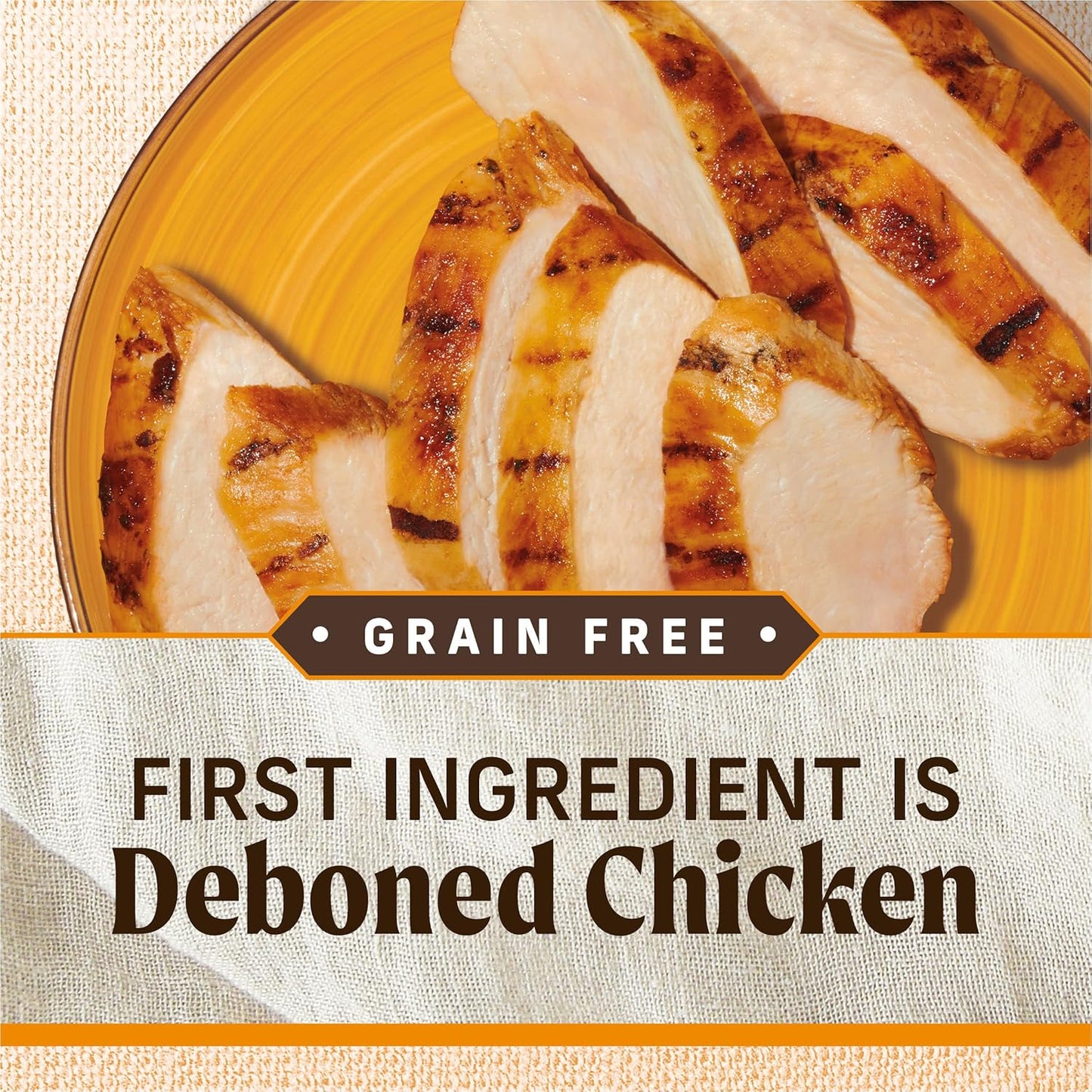 Merrick Lil’ Plates Premium Grain Free Dry Dog Food For Small Dogs, Real Chicken And Sweet Potato Kibble - 4.0 lb. Bag