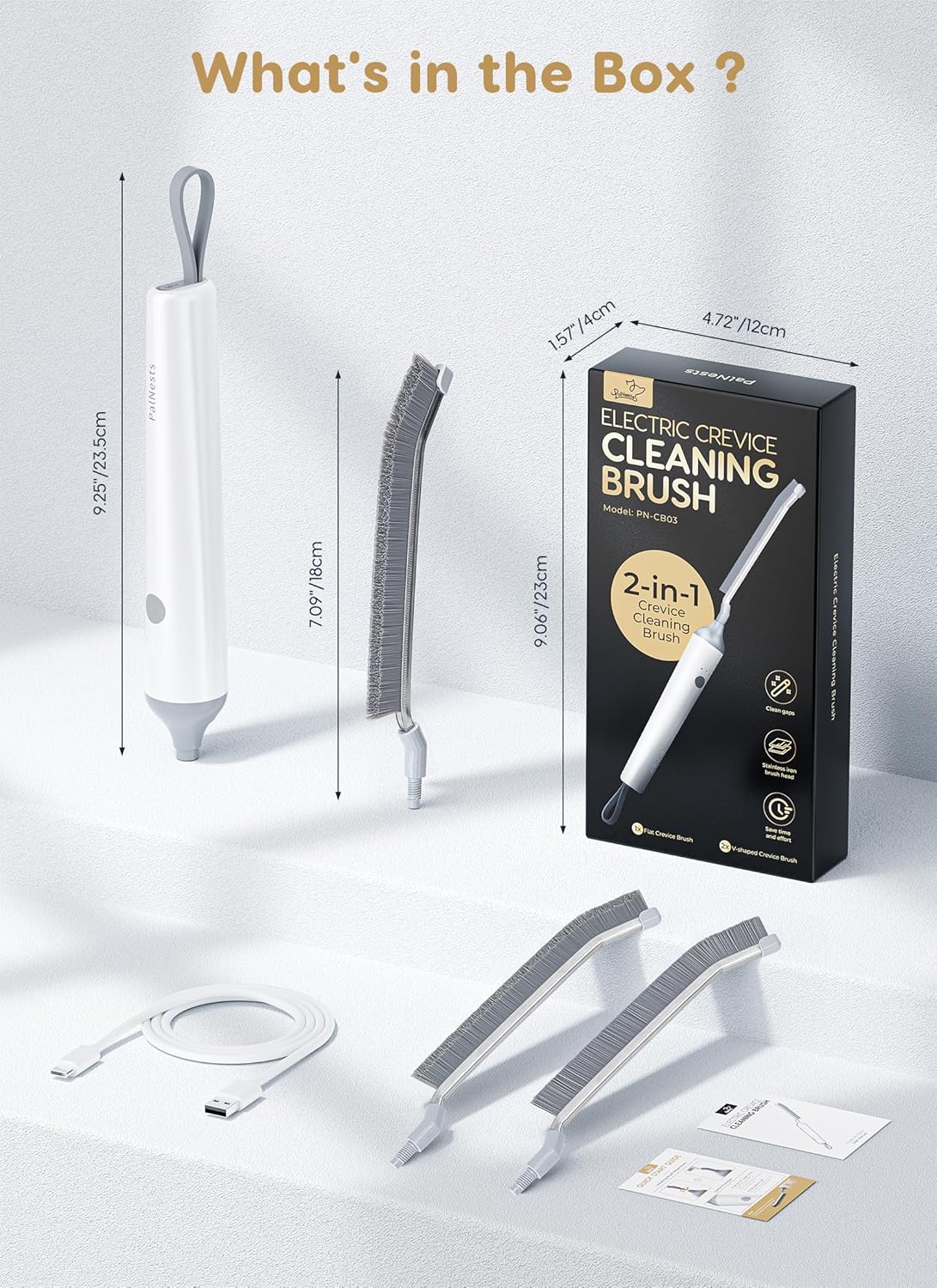 Electric Crevice Cleaning Brushes