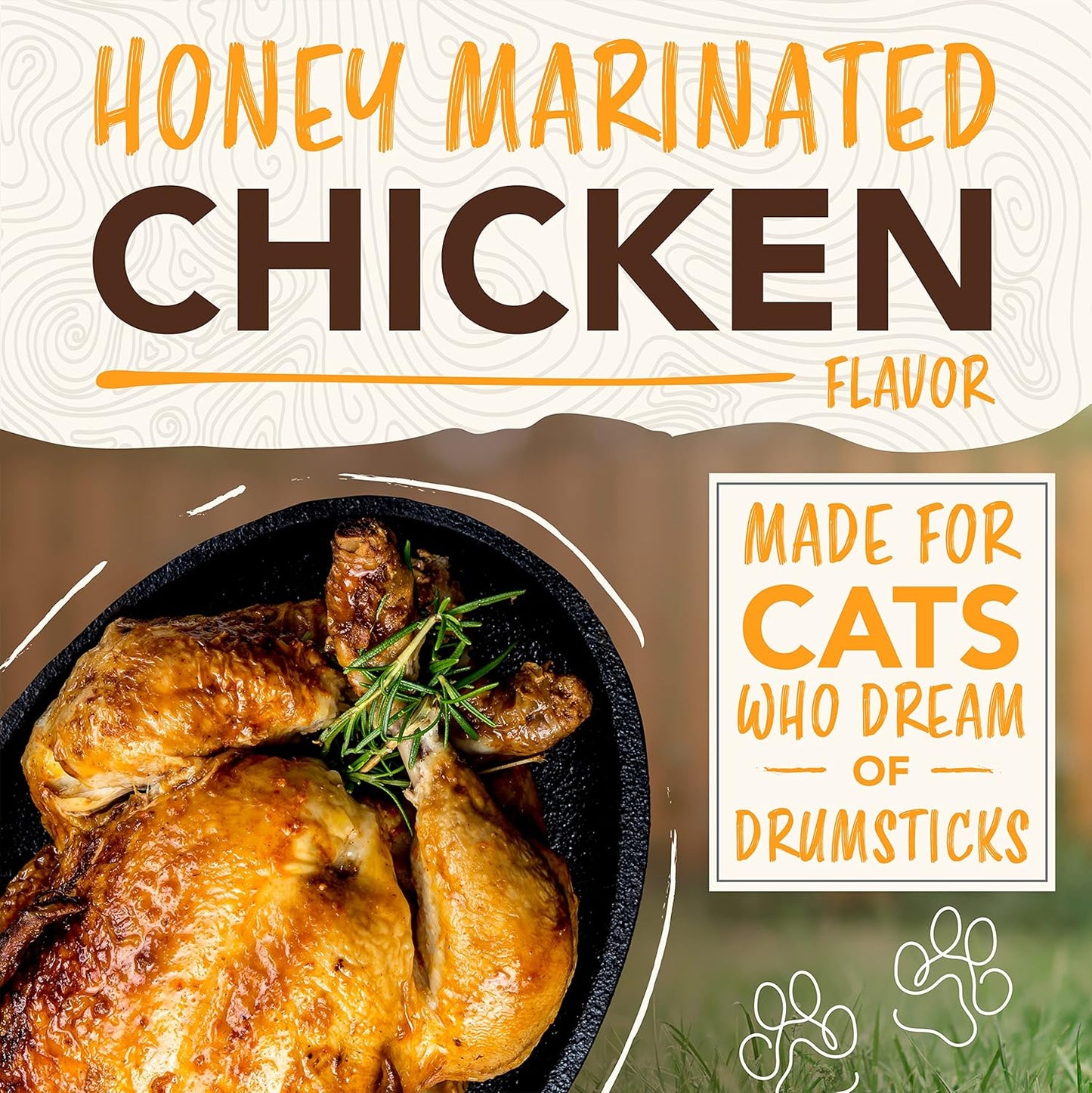 TropiClean Enticers Cat Teeth Cleaning Treat Gel | Honey Chicken Flavored Cat Toothpaste Alternative | 2 oz