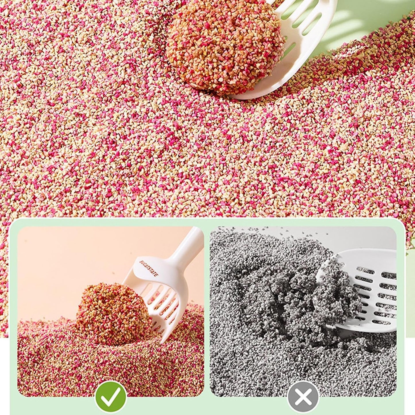 Bird Cage Bedding - Bird Absorbent Sand Nesting Litter - Cage Odor Control Bedding | for Conure Parakeet Cockatoo Lovebird Canary Cockatiel