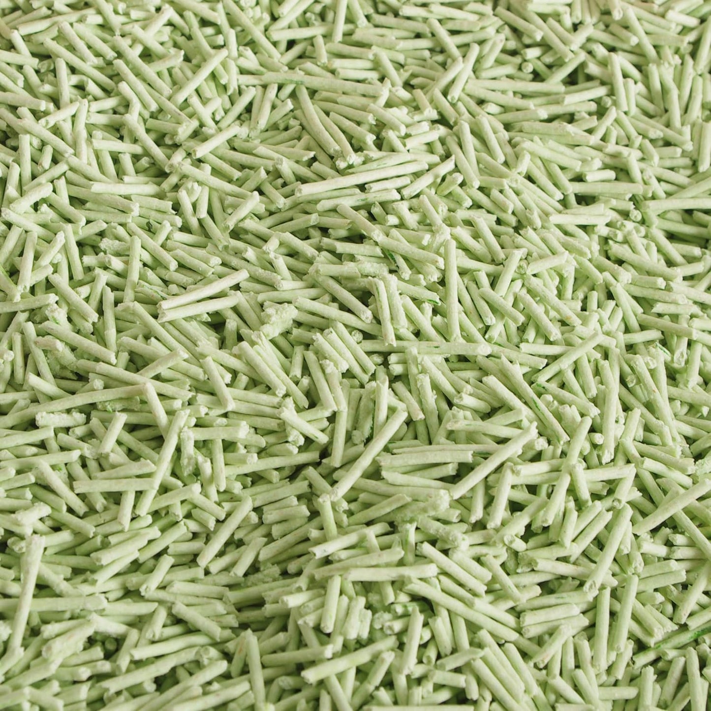 Tofu Cat Litter Green Tea 5.5 Lbs, Flushable Clumping Fast Drying, Ultra Absorbent, Low Tracking Cat Litter 2mm Pellets.