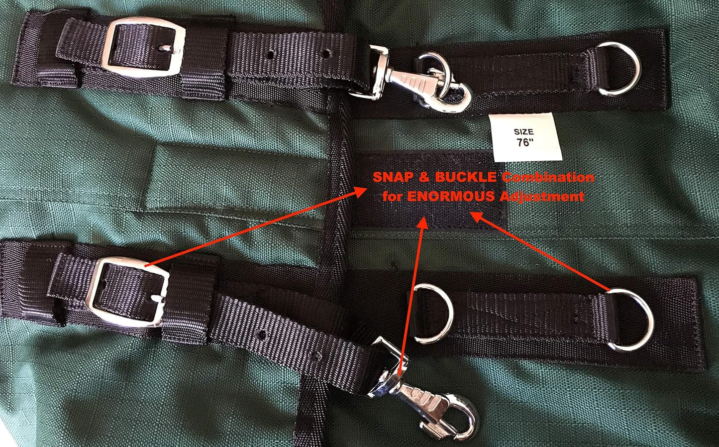 1200 Denier Horse RAIN Sheet (Waterproof/Breathable & Wind Proof Turnout Sheet) Horse Breathable RAINSHEET (Black-Turquoise, 78)