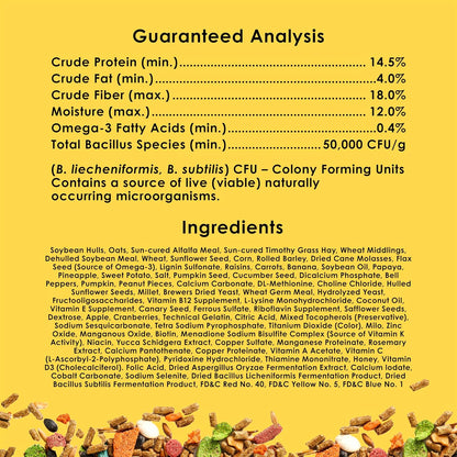 Kaytee Fiesta Rabbit Food, Nutritious and Fun Blend, Supports Dental Health and Digestion, 6.5 pounds