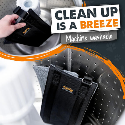 Mighty Paw Dog Lift Harness - 20-60 lbs Dog Hip and Hind Leg Support Sling - Comfortable Assistance for Elderly or Injured Pets with Hip and ACL Brace - Back Support Harness Carrying Sling - Medium