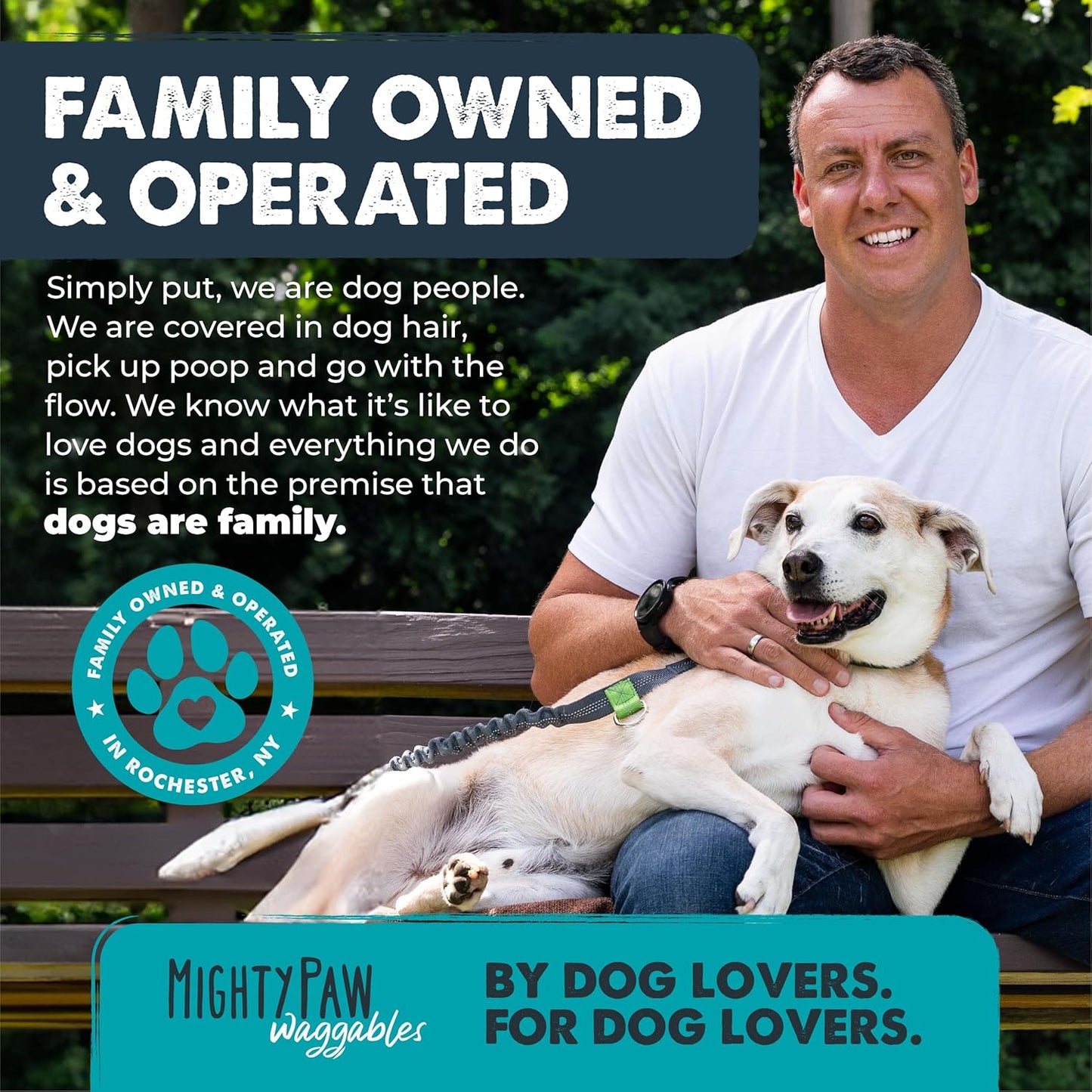 Mighty Paw Waggables Yucky No Chew Spray for Dog (Made in The USA) | Bitter Apple Sprayer for Pets to Stop Chewing. Dog Repellent Spray for Furniture. Anti Chew Sprayer Pets. (8 oz)