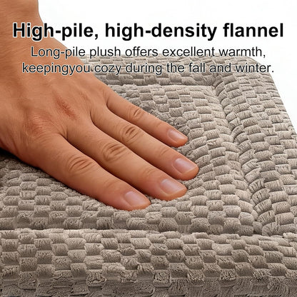 Dog Bed Mat – Soft & Comfortable Dog Kennel Pad for Crate – Durable Crate Bed & Mat for Dogs & Cats (Light Gray, XS(18"*14"*1.5"))