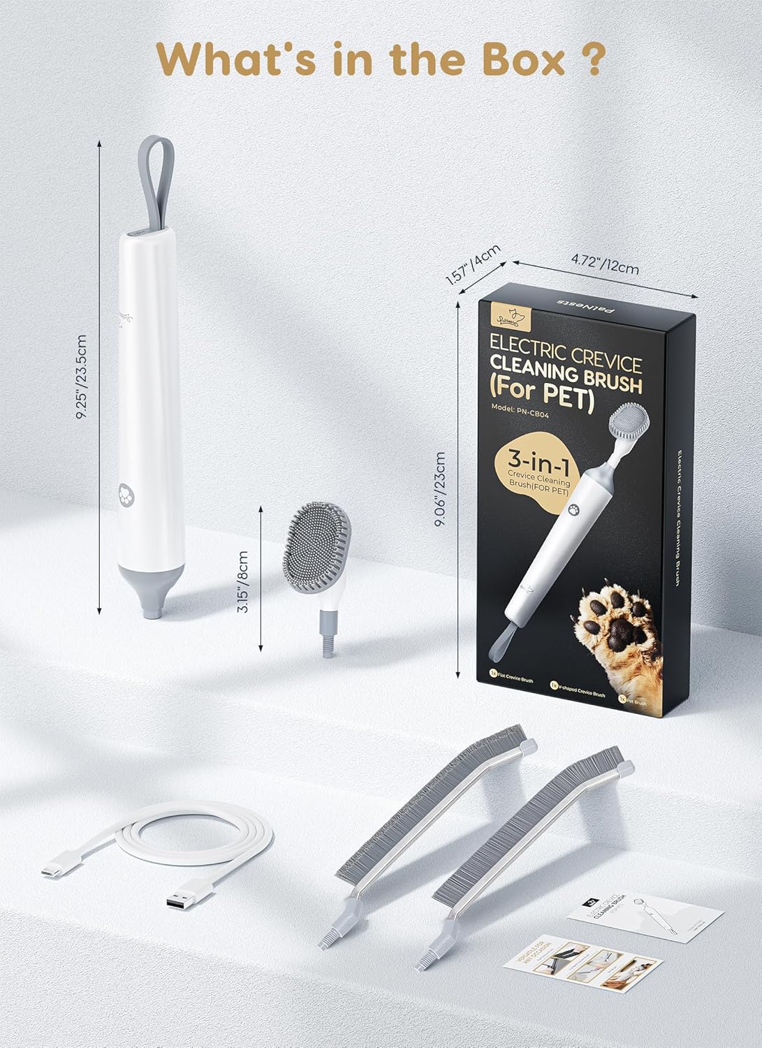 Electric Crevice Cleaning Brushes