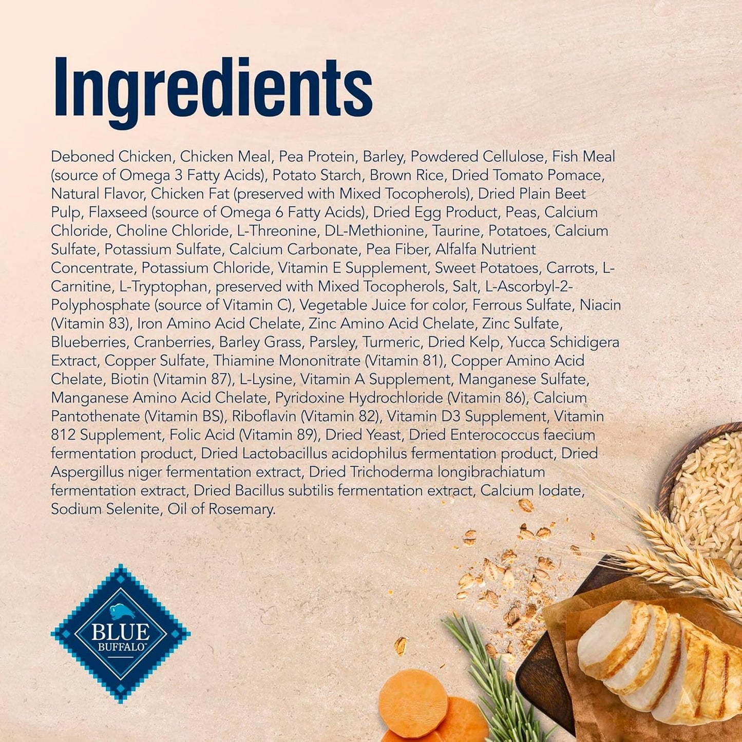 Blue Buffalo True Solutions Weight Control Natural Dry Cat Food for Adult Cats, Chicken, 11-lb. Bag