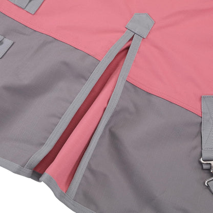 LEAFOREST 1200D Horse Blanket Waterproof Breathable Turnout (no Filling) Standard Neck Horse Sheet Pink Grey 78IN