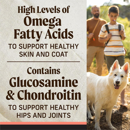 Merrick Backcountry Grain Free Dry Adult Dog Food, Kibble With Freeze Dried Raw Pieces, Pacific Catch With Salmon - 4.0 lb. Bag