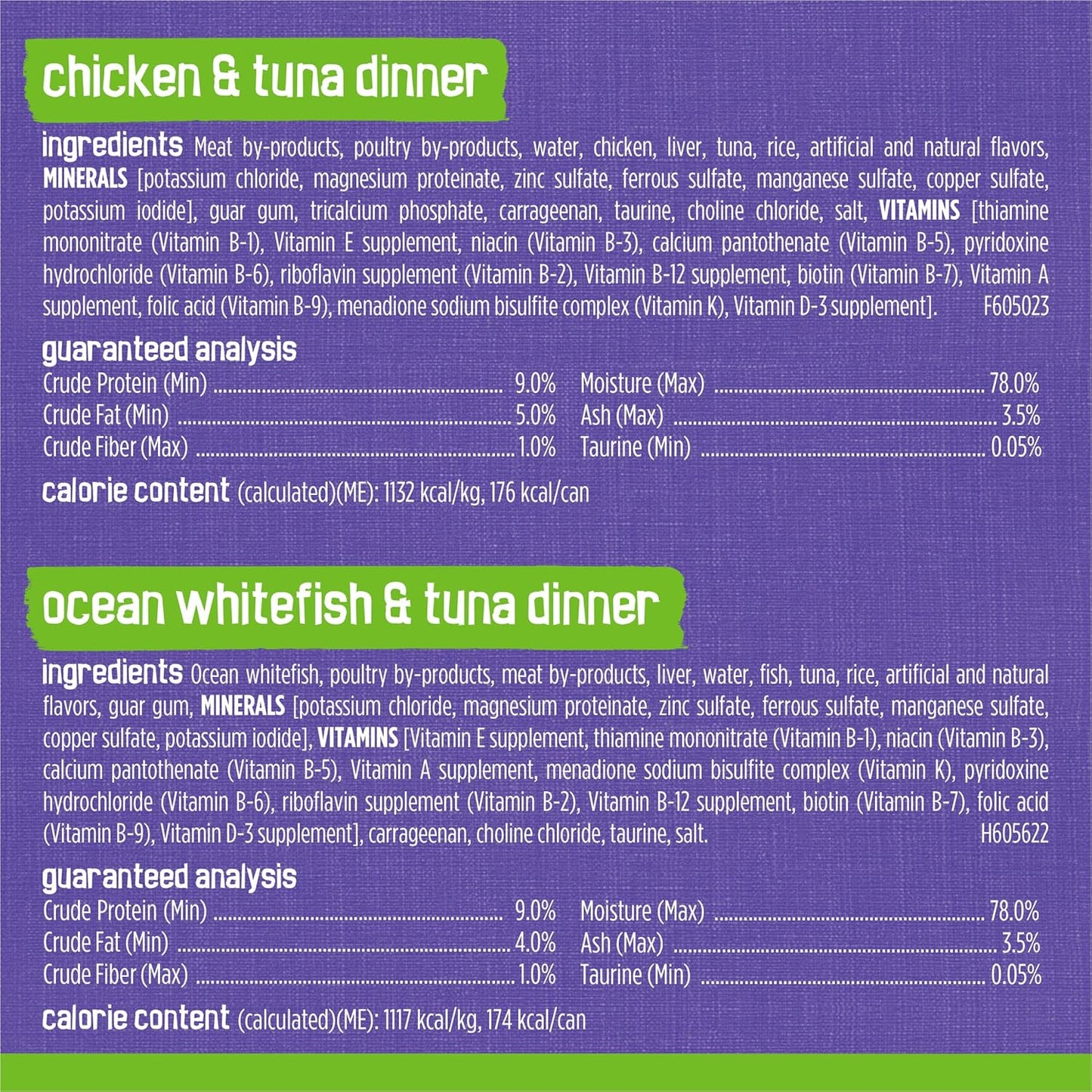 Friskies Purina Pate Wet Cat Food Variety Pack Seafood and Chicken Pate Favorites 40ct VP - (Pack of 80) 5.5 oz. Cans