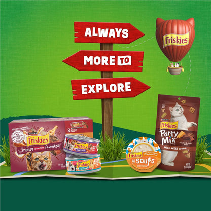 Purina Friskies Tender and Crunch'd With Flavors of Chicken, Beef, Carrots and Green Beans - (Pack of 4) 3.15 lb. Bags