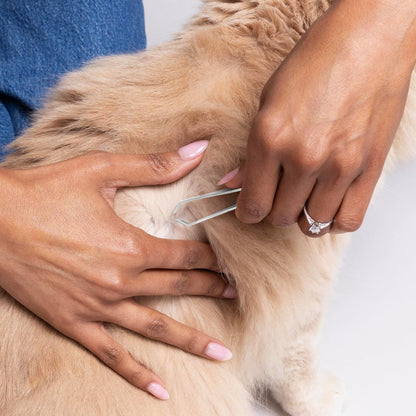 Tweezerman Pet Tick Removal Tweezer, Tick Removal Tool for Dogs and Cats