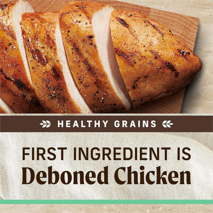 Merrick Healthy Grains Premium Dry Dog Food, Wholesome and Natural Dry Chicken Kibble, Senior Recipe - 4.0 lb. Bag