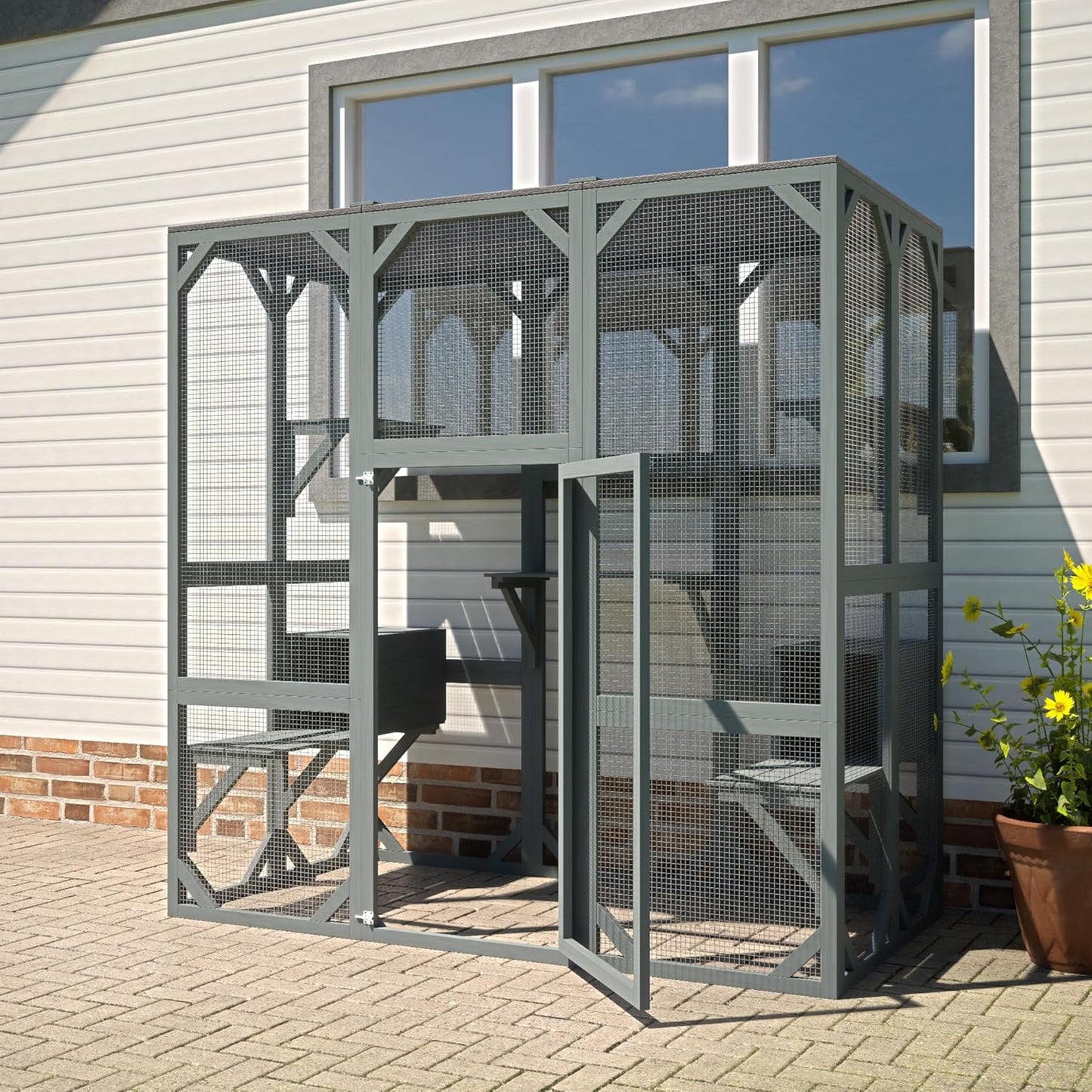 Catio Outdoor Cat Enclosure