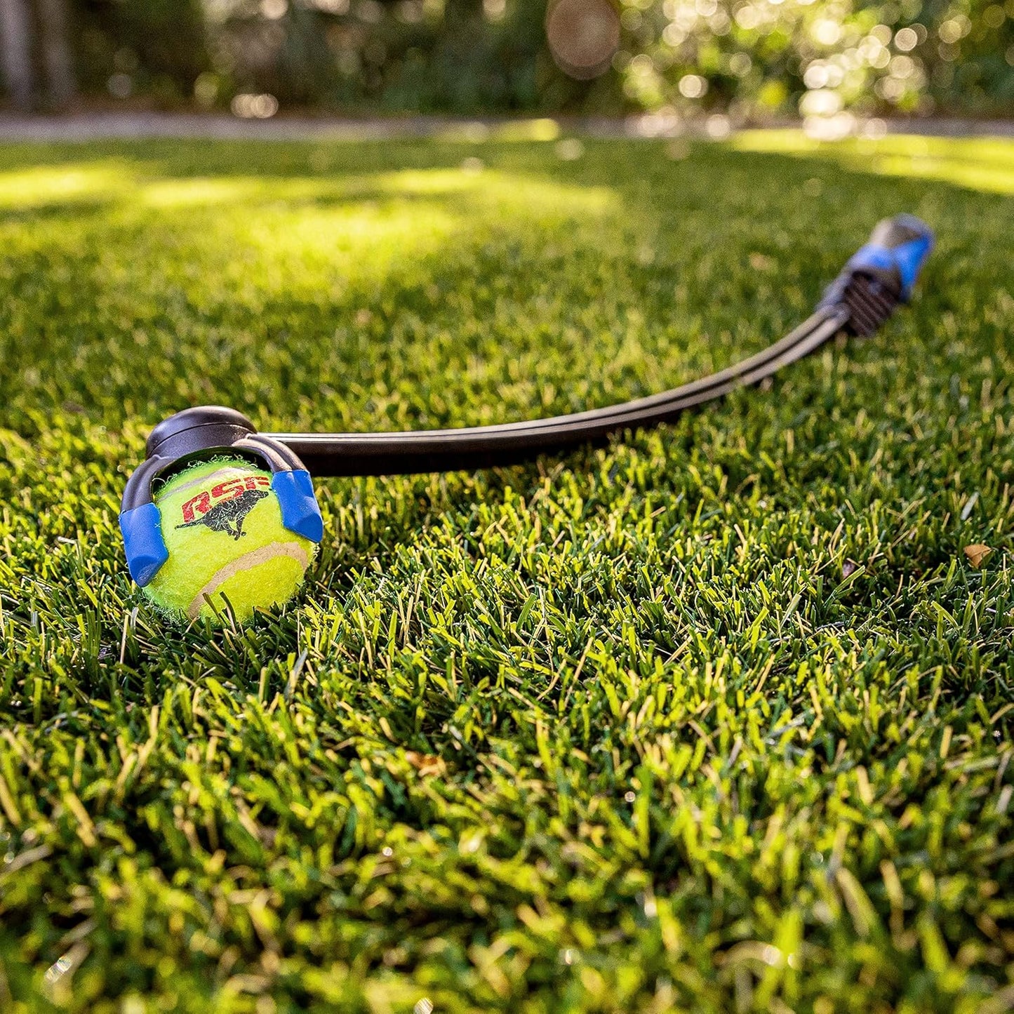 Franklin Pet Supply Co. Mini Tennis Ball Launcher for Dogs - RSF Mini Tennis Ball Thrower for Fetch + Active Play - Perfect Toy for Small Dogs