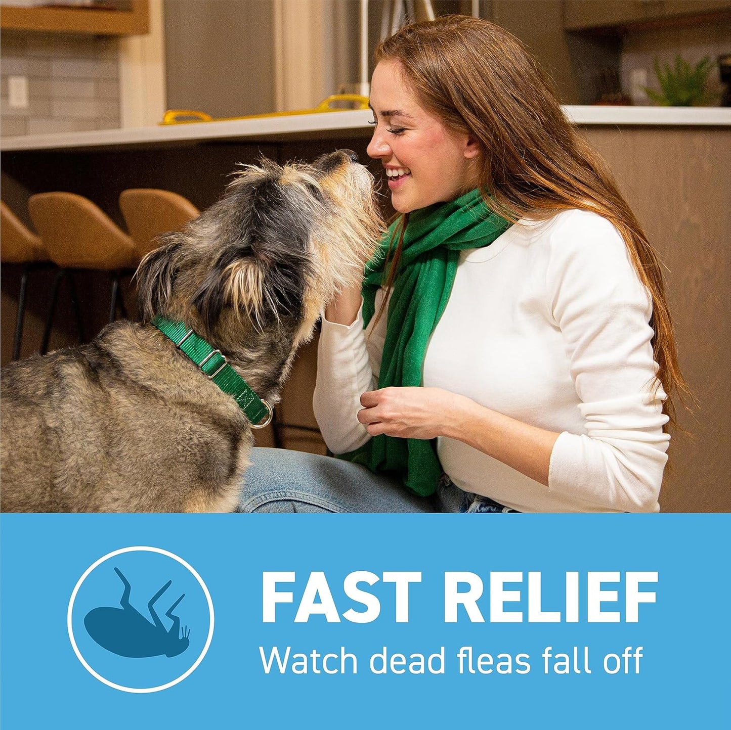 Capstar (Nitenpyram) Fast-Acting Oral Flea Treatment for Dogs 2-25 Lbs, Vet-Recommended Medication Tablets, Flea Tablets for Dogs Start Killing in 30 Minutes, 6 Doses